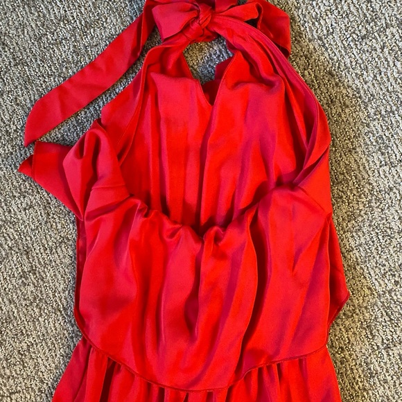 Red Jumpsuit Size S - Picture 3 of 3